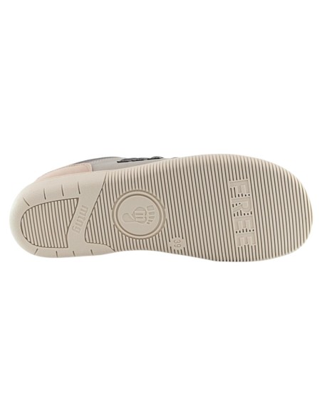 Zapatillas Barefoot Mustang Free Aria Gris-Rosa