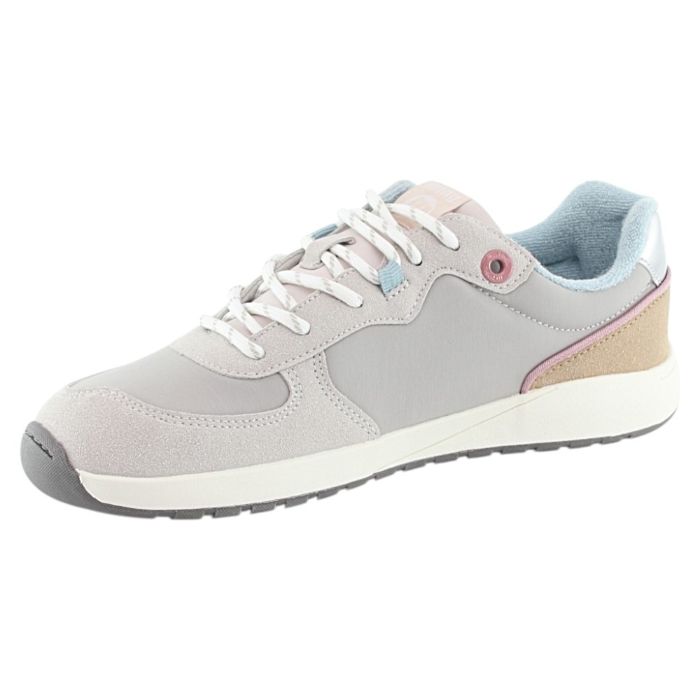 Zapatillas Mustang Free Apolo Beige-Plata