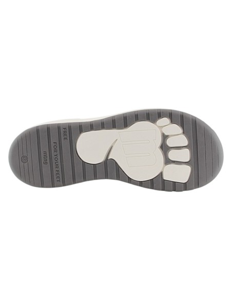 Zapatillas Mustang Free Apolo Beige-Plata