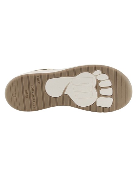 Zapatillas Mustang Free Apolo Beige-Plata