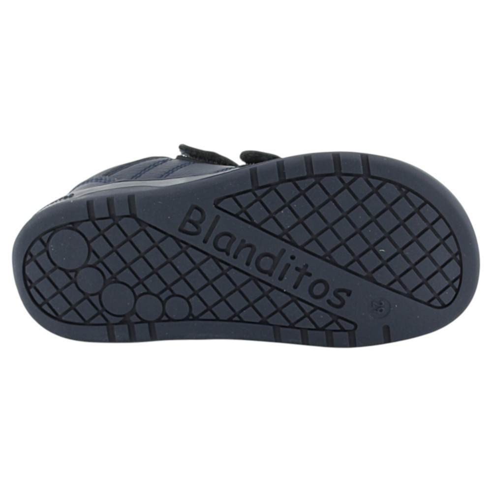 Zapatos colegiales barefoot Blanditos Aneto Marino