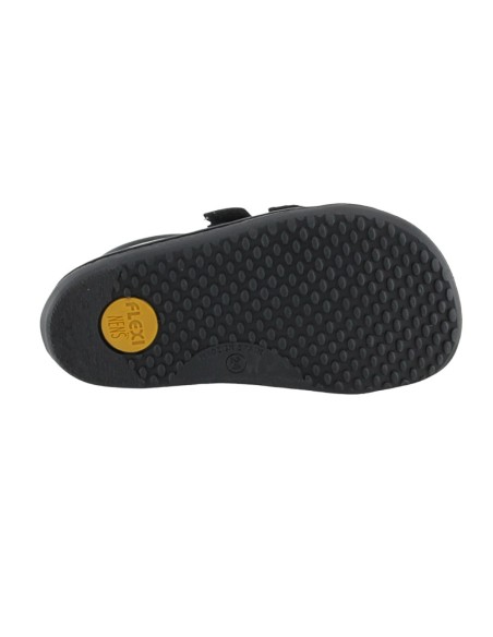 Zapato respetuoso colegial Flexi Nens 9000-R Negro