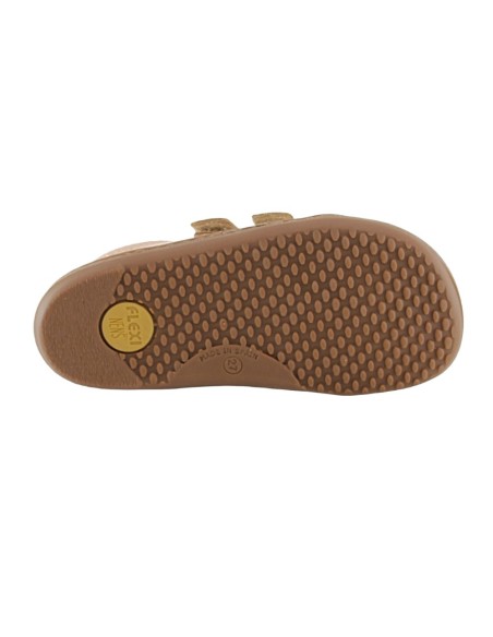 Zapatos barefoot Flexi Nens 9000-R Metalizado cava