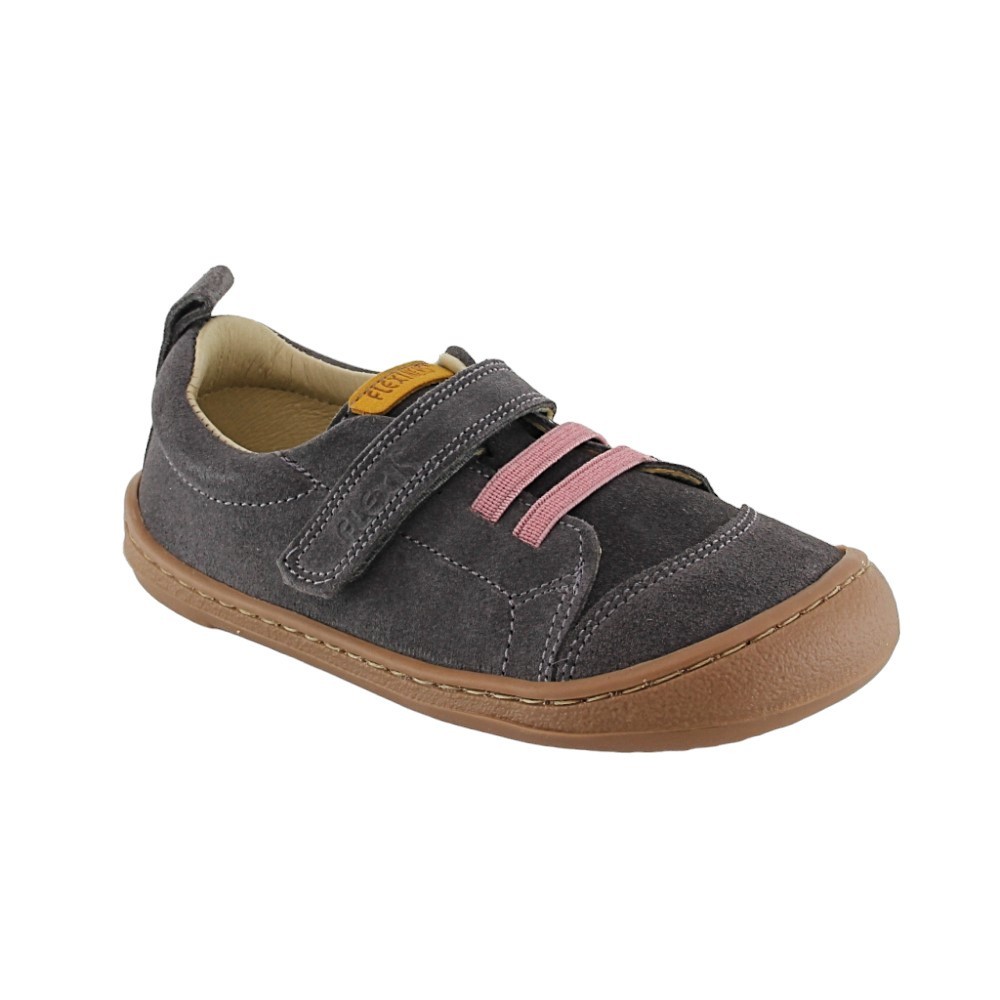 Zapatos barefoot Flexi Nens 9005-R Gris-Malva