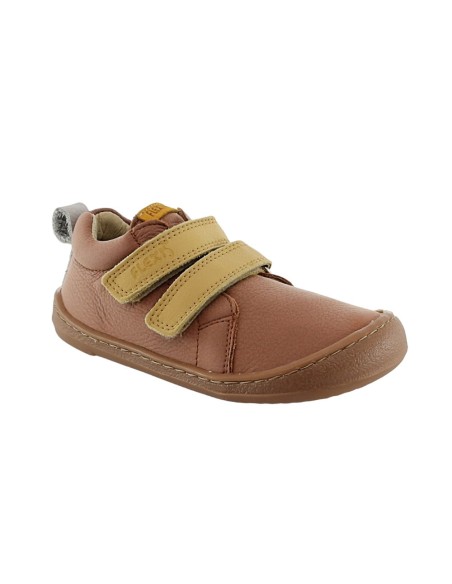 Botines respetuosos  Flexi Nens 9010-R Cuero-Mostaza