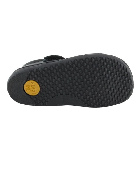 Mercedita respetuosa colegial Flexi Nens 9020-R Negro