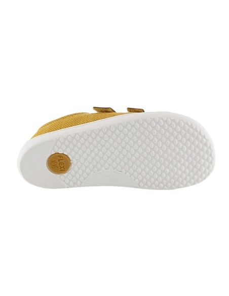 Zapatillas barefoot Flexi Nens 9110-R Mostaza