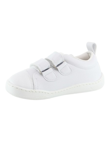 Zapatos respetuosos Zapyflex 2 velcros puntera Blanco