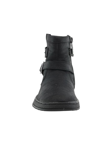 Botines barefoot Mustang Free Hebillas Negro