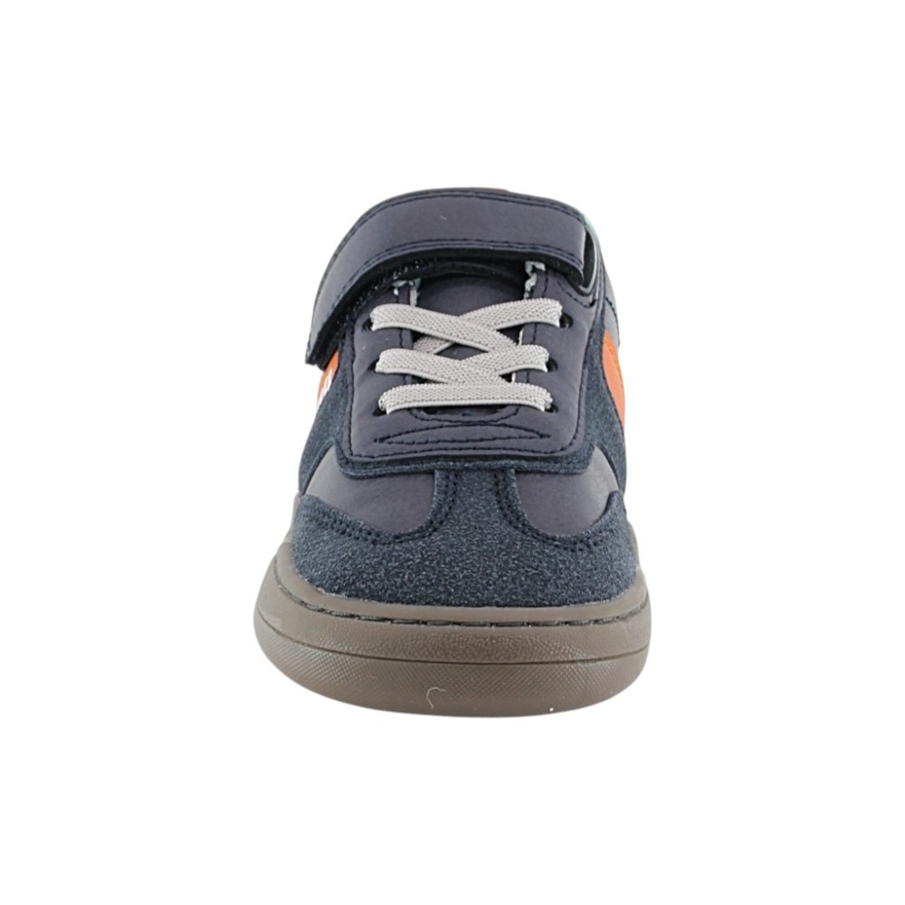 Zapatillas barefoot Mustang Free Marino-Naranja