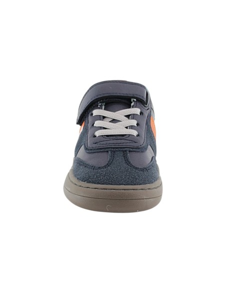 Zapatillas barefoot Mustang Free Marino-Naranja