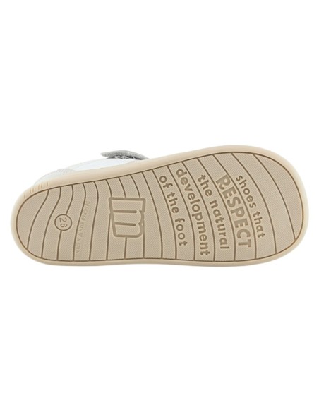 Zapatillas barefoot Mustang Free 2 Blanco-Rosa