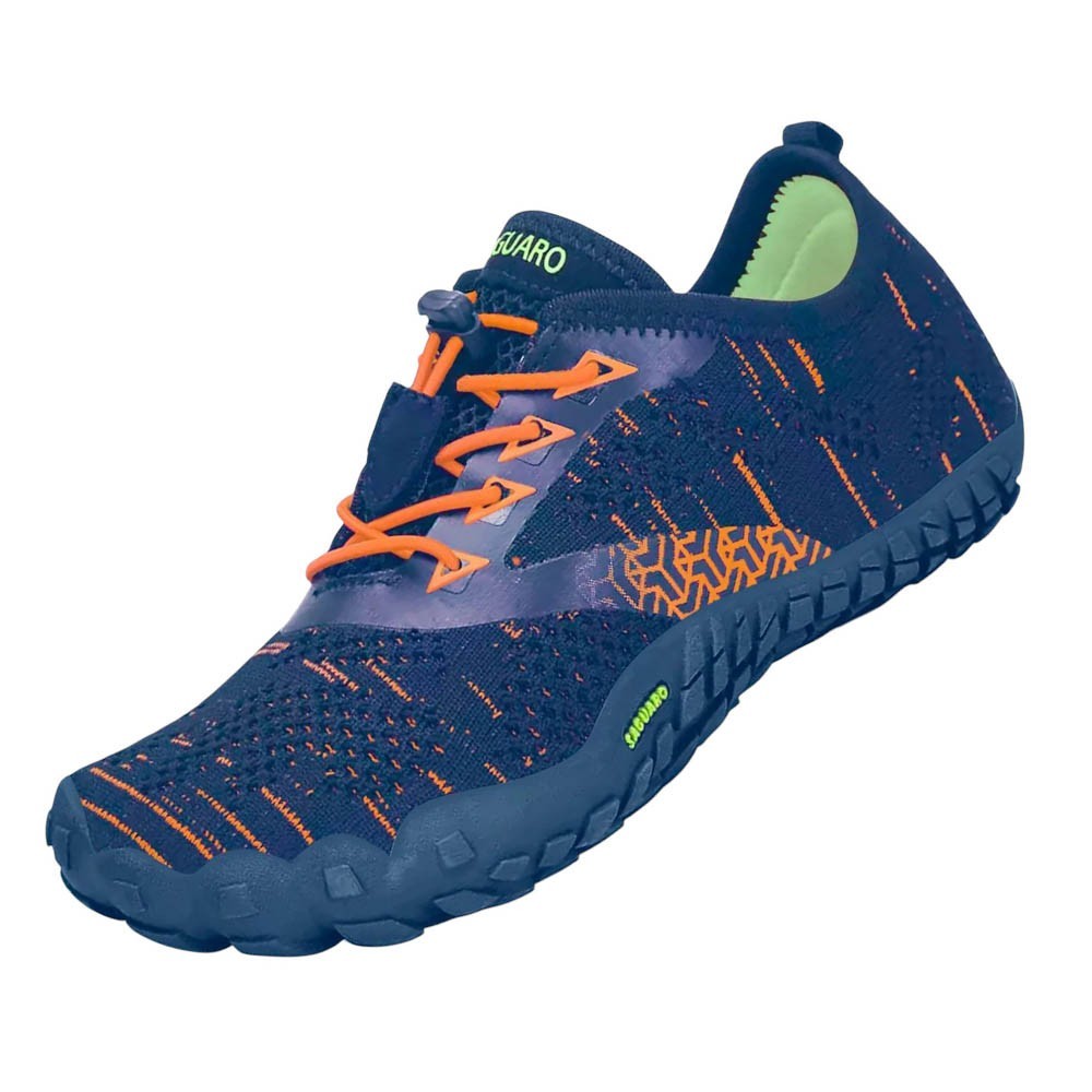 Zapatillas barefoot Saguaro Smart I Azul-Naranja