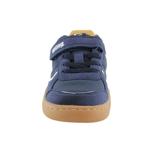 Zapatillas Mustang barfefoot Orbit2 Marino-Mostaza 2