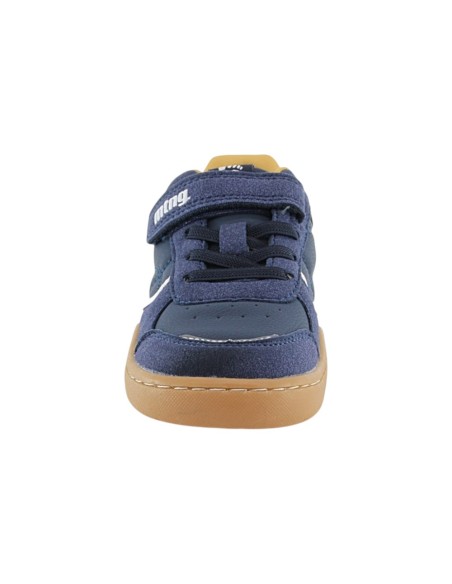 Zapatillas Mustang barfefoot Orbit2 Marino-Mostaza