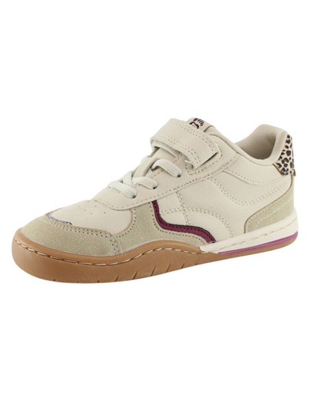 Zapatillas Mustang barfefoot Orbit2 Crema