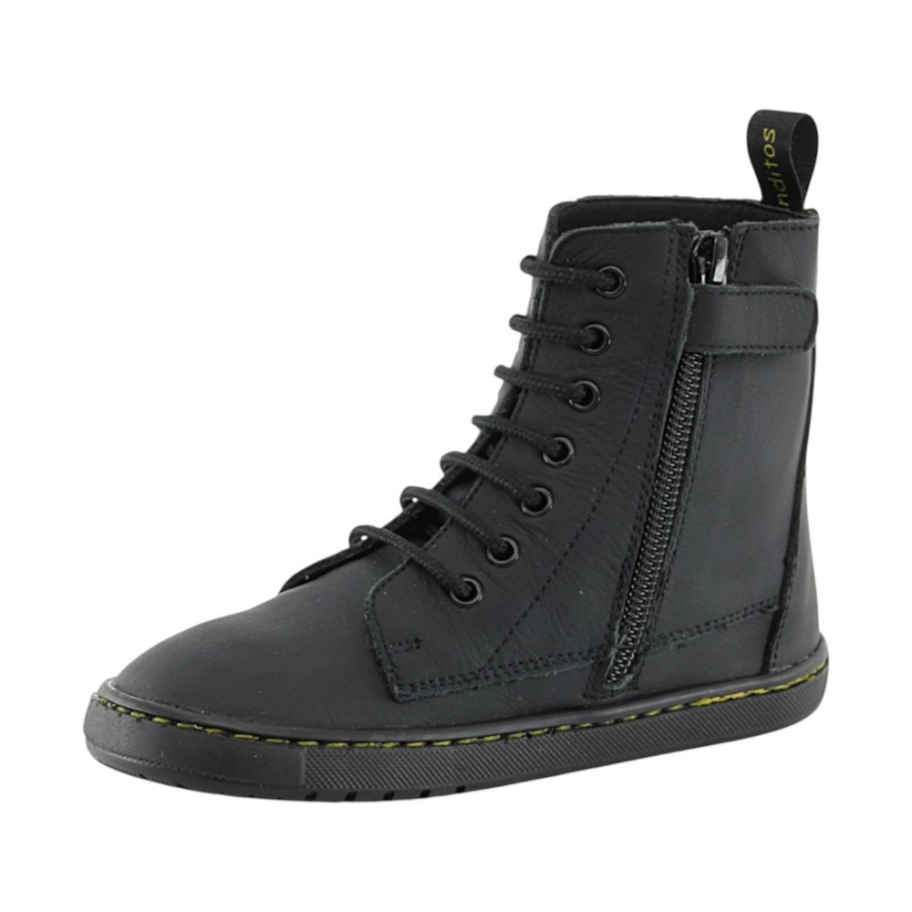 Botines barefoot Blanditos Chicago Negro