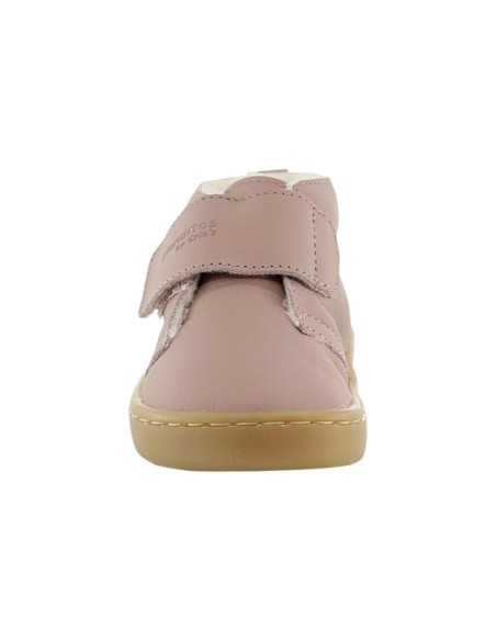 Botines barefoot forrados borrego Blanditos Ottawa Rosa