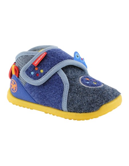 Zapatillas de casa barefoot Biomecanics 261185 Azul