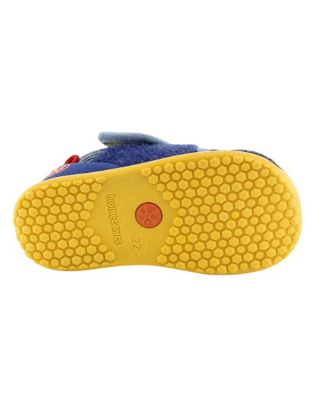 Zapatillas de casa barefoot Biomecanics 261185 Azul