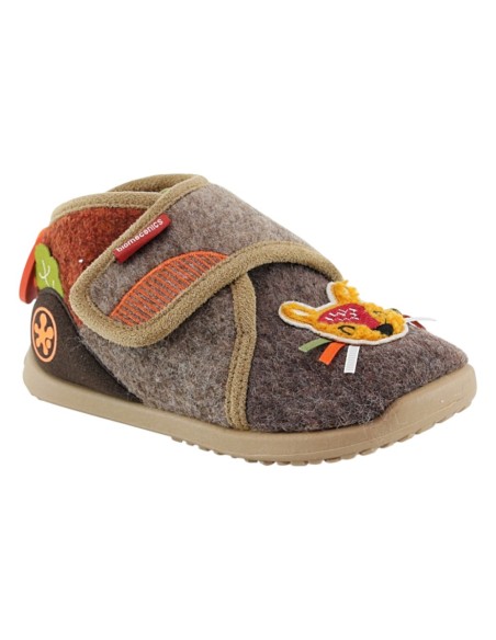 Zapatillas de casa barefoot Biomecanics 261187 Marrón