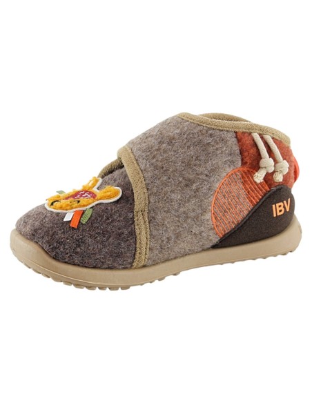 Zapatillas de casa barefoot Biomecanics 261187 Marrón