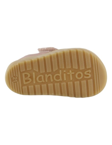 Botines barefoot forrados borrego Blanditos Ottawa Rosa