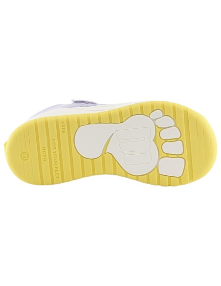 Zapatillas barefoot Mustang Free Respect 3 Malva-Limon