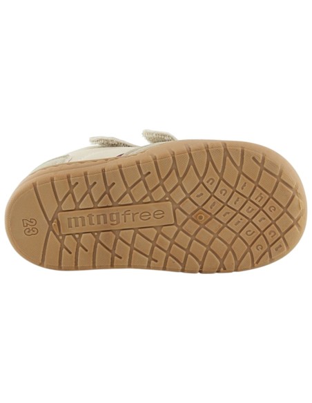 Zapatillas barefoot Mustang Free R-Orbit 1 Crema