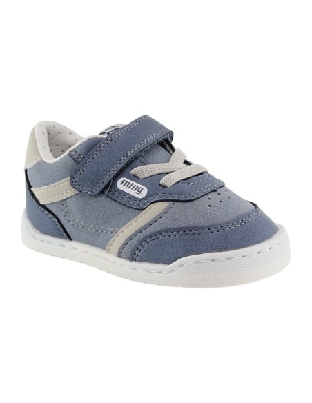 Zapatillas barefoot Mustang Free Respect Azul-Gris