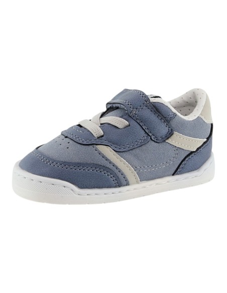 Zapatillas barefoot Mustang Free Respect Azul-Gris