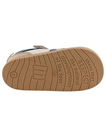 Zapatillas barefoot Mustang Free Respect Arena-Marino