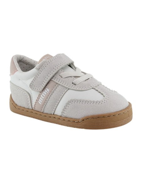 Zapatillas barefoot Mustang Free Respect Blanco-Rosa