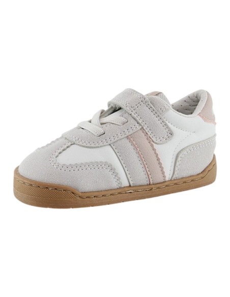 Zapatillas barefoot Mustang Free Respect Blanco-Rosa