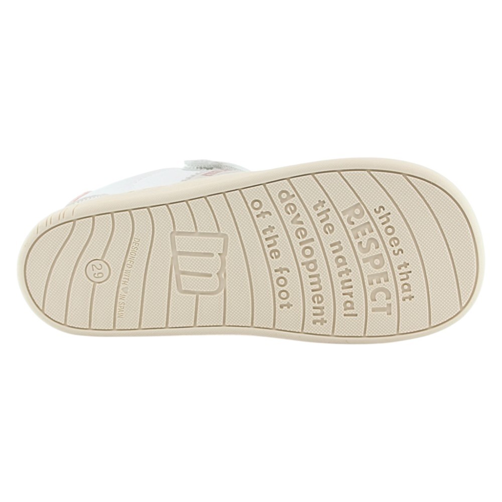 Zapatos deportivos barefoot Mustang Respect 2 Blanco Rosa