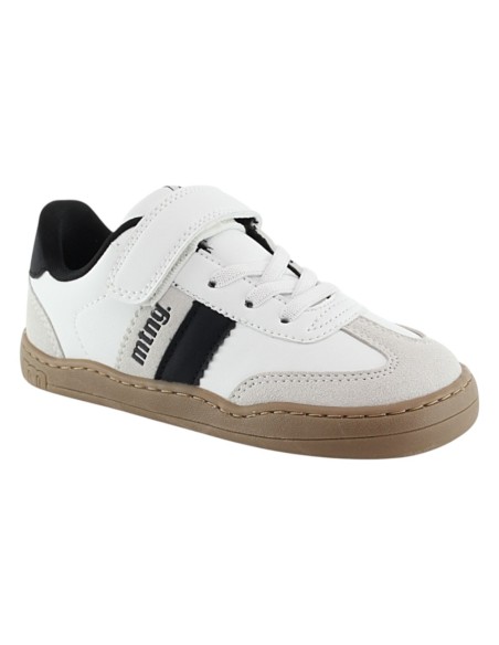 Zapatos deportivos barefoot Mustang Respect 2 Blanco-Negro