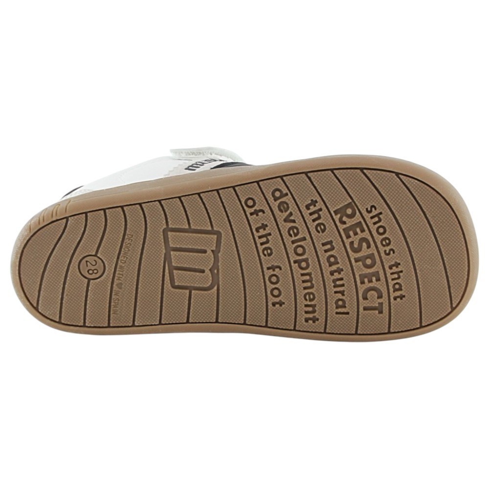 Zapatos deportivos barefoot Mustang Respect 2 Blanco-Negro