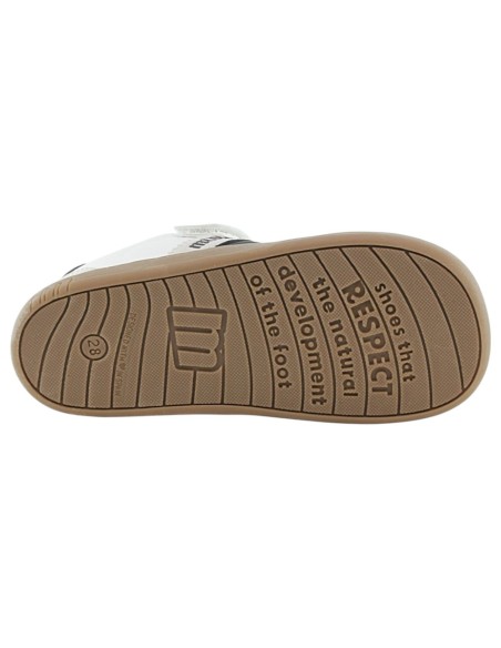Zapatos deportivos barefoot Mustang Respect 2 Blanco-Negro