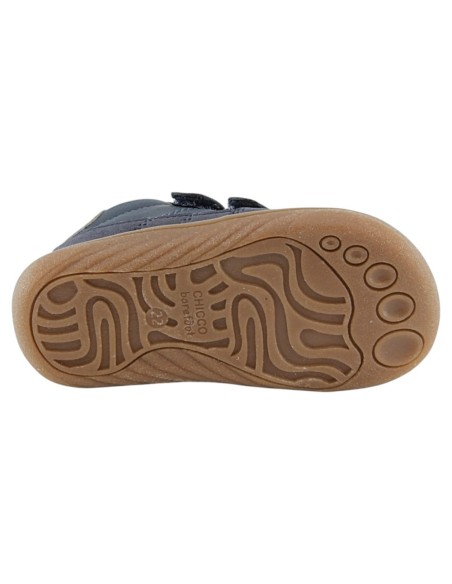 Botines barefoot Chicco Giumbo Azul