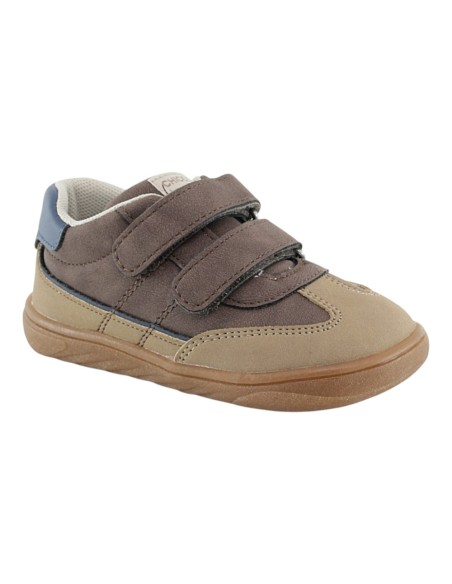 Botines barefoot Chicco Giumbo Marrón