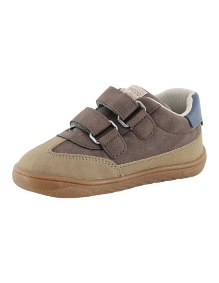 Botines barefoot Chicco Giumbo Marrón