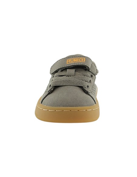 Zapatillas minimalistas Munich mini Open Caqui