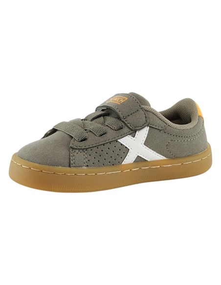 Zapatillas minimalistas Munich mini Open Caqui