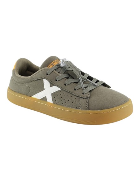 Zapatillas minimalistas Munich mini Open Caqui c