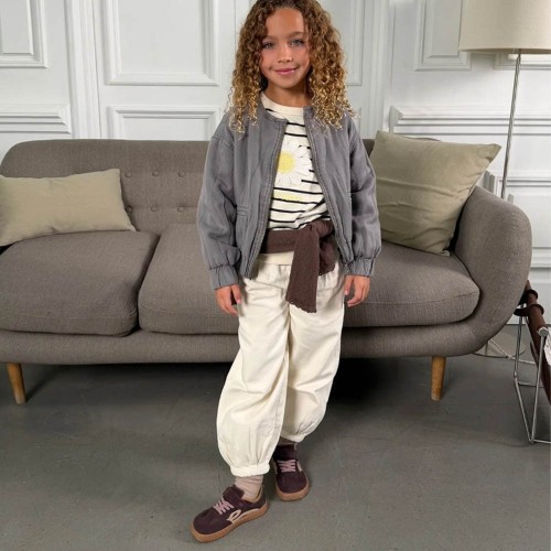 Zapatillas barefoot Lejan One Kids Burgundy 2