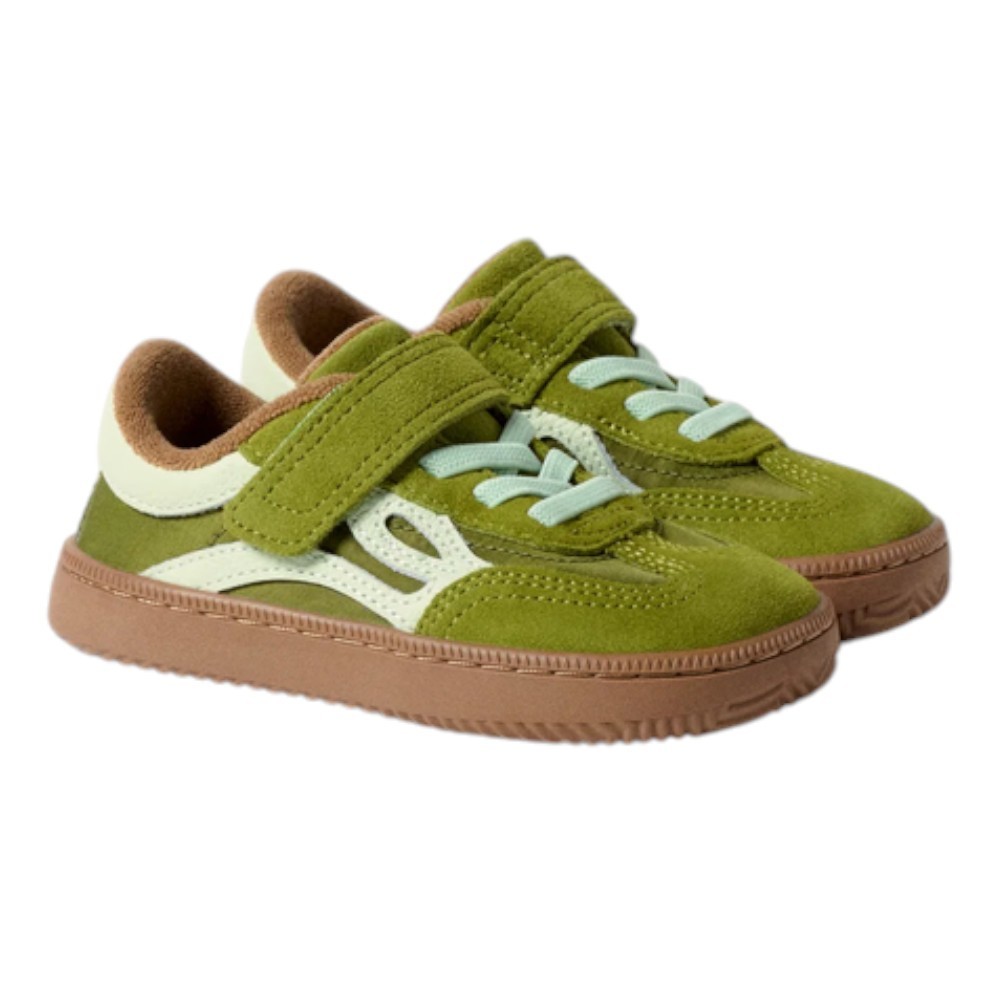 Zapatillas barefoot Lejan One Kids Dark Citron Green