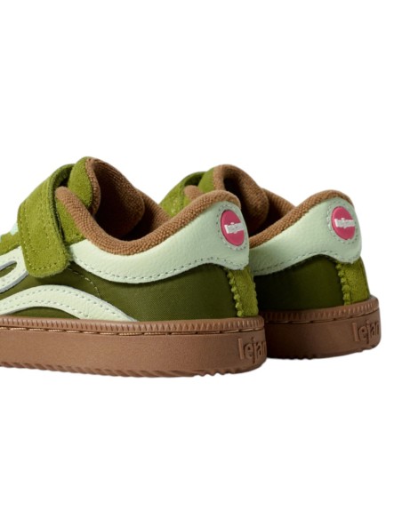 Zapatillas barefoot Lejan One Kids Dark Citron Green