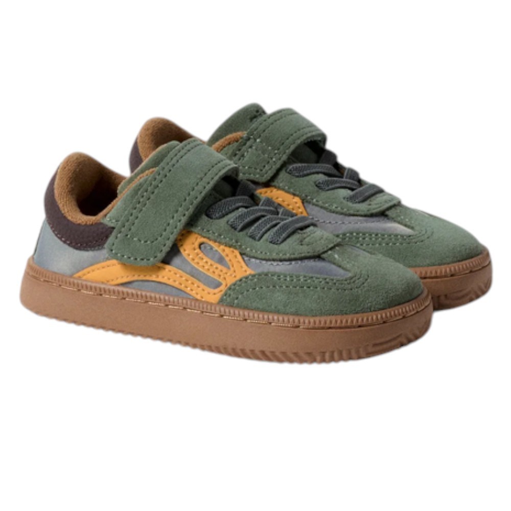 Zapatillas barefoot Lejan One Mineral Gray-Mustard