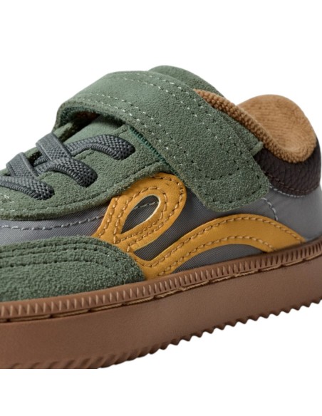 Zapatillas barefoot Lejan One Mineral Gray-Mustard