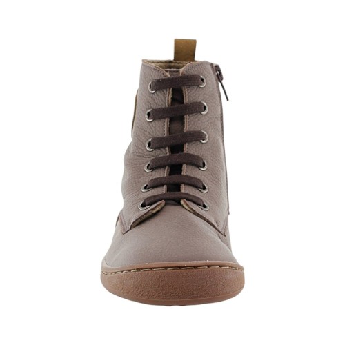 Botines barefoot Flexi Nens 9087-R Tabaco forro térmico 2
